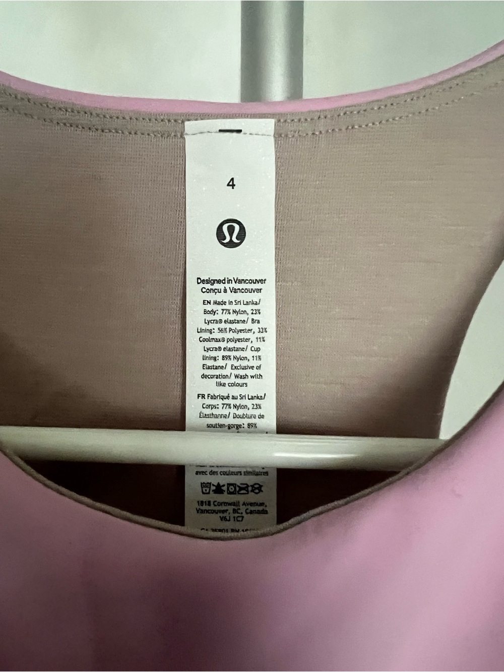 lululemon athletica Pink Scoop Neck Athletic Tank - Picture 3 of 5
